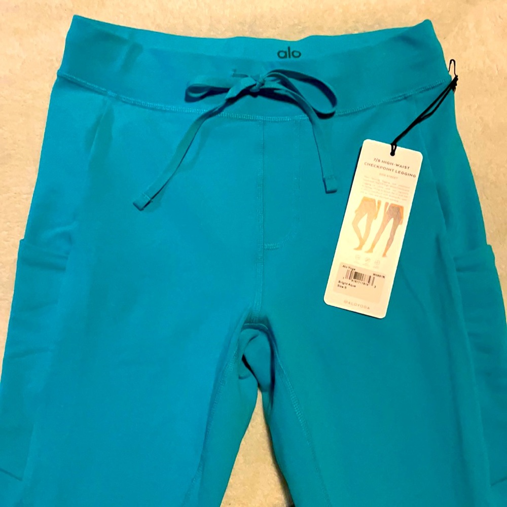 Alo Yoga 7/8 High Waist Checkpoint Leggings